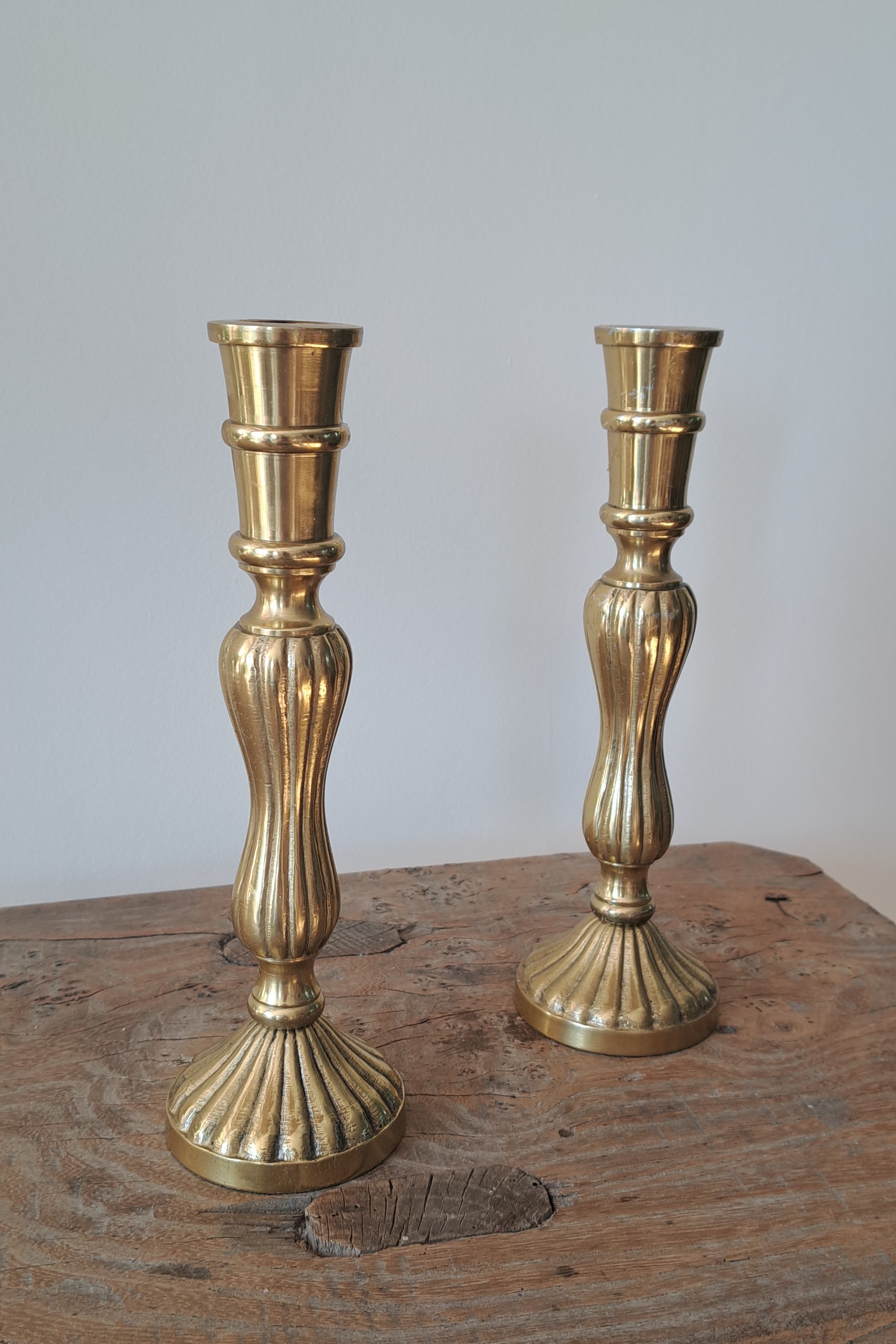 bougeoirs dorés décoration mariage