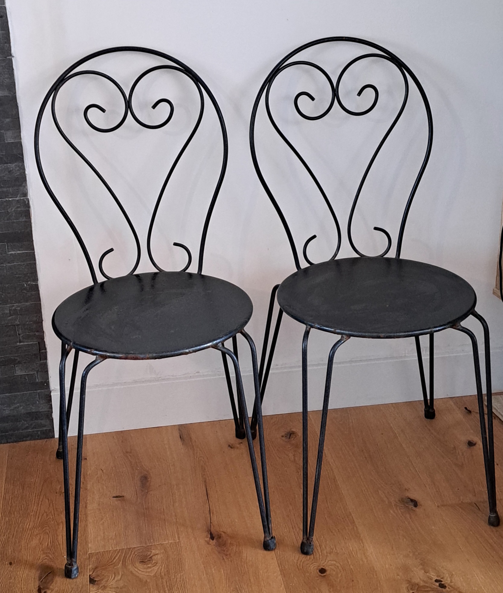 chaises duo fer mariage