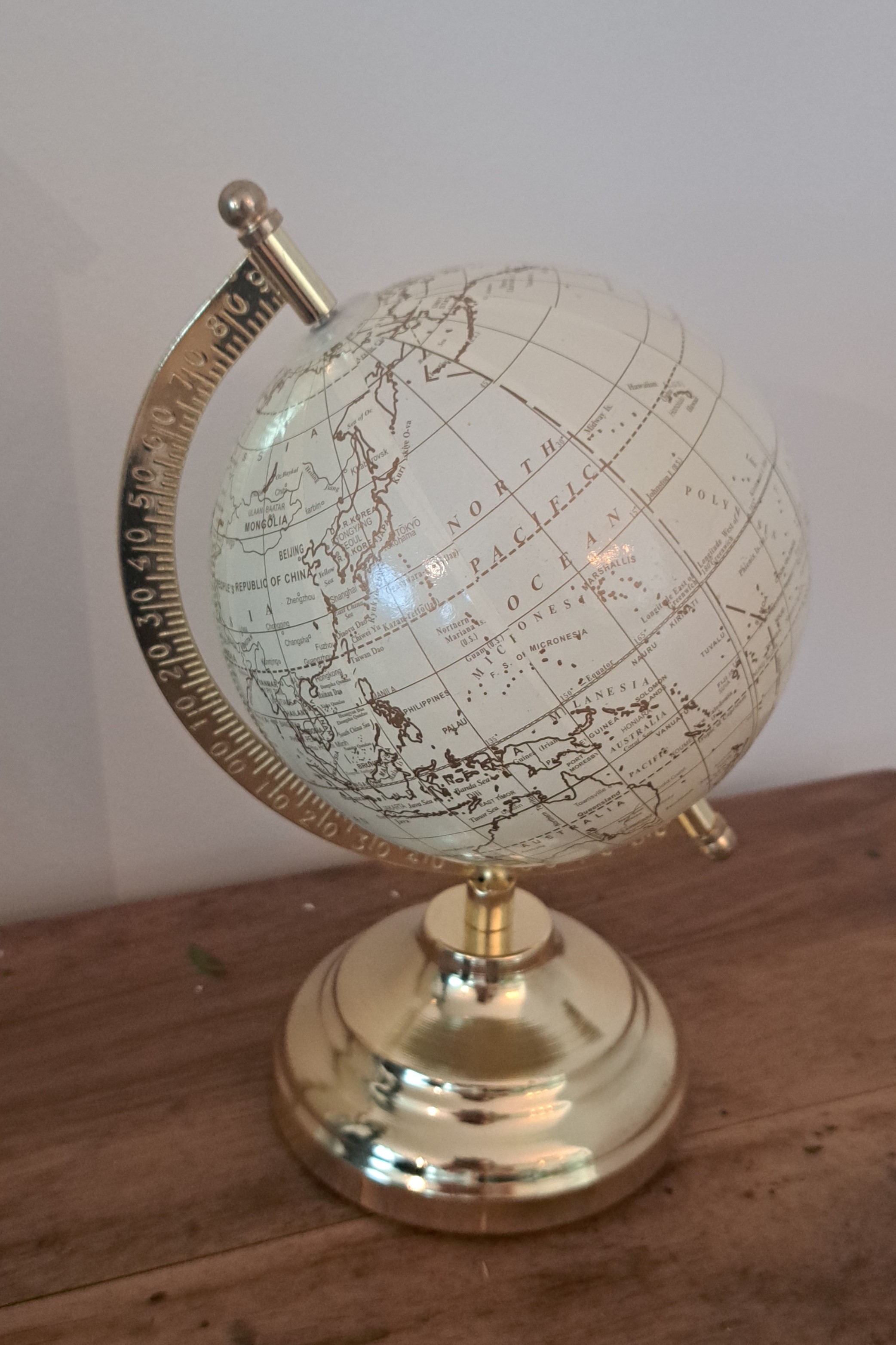 Décoration cagnotte globe