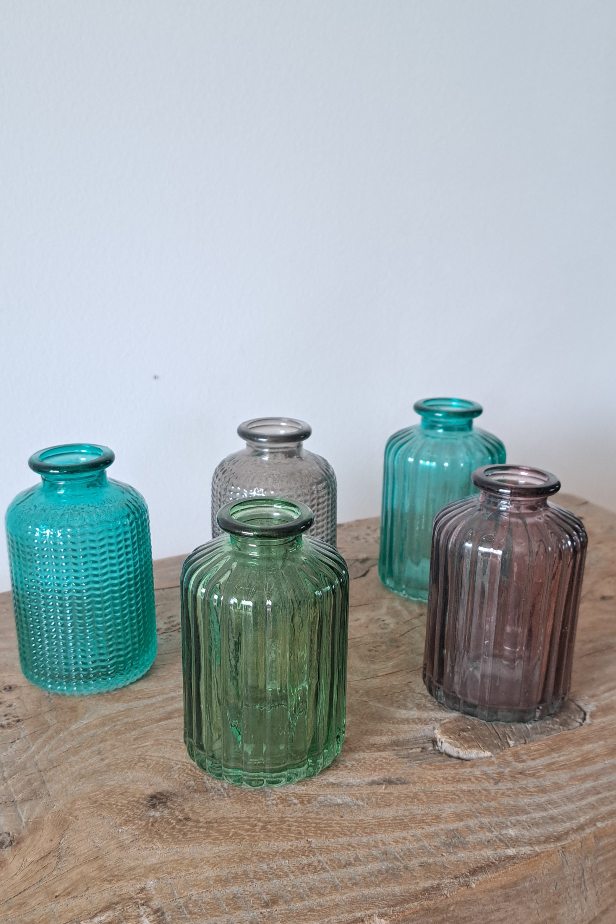 petit vase coloré décoration mariage