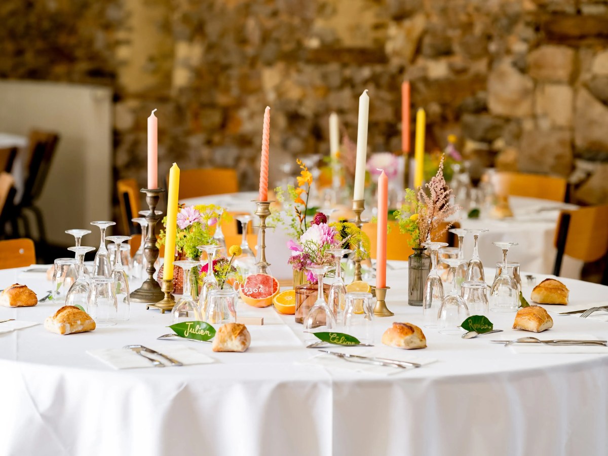 Décoration de mariage&nbsp;coloré